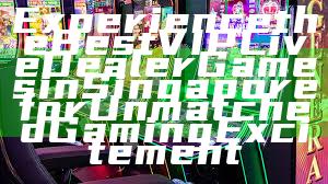 Experience the Best VIP Live Dealer Games in Singapore for Unmatched Gaming Excitement